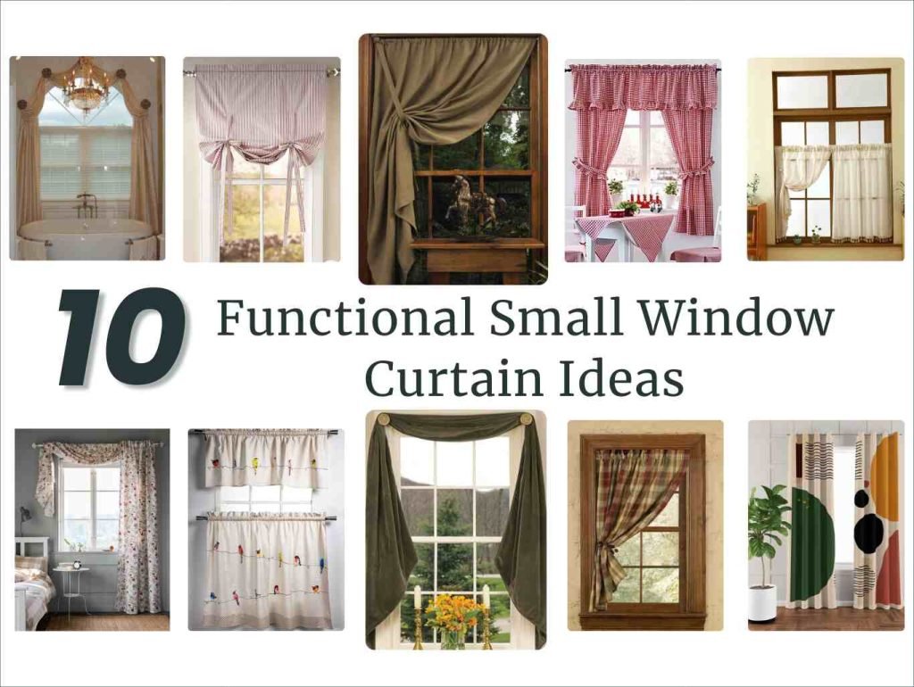 Small Window Curtain Ideas | Curtain Ideas for Small Windows